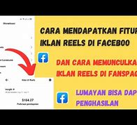 Cara Mendapatkan Iklan Di Reels Facebook